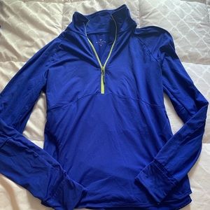 Medium Royal Blue Athleta Quarter Zip